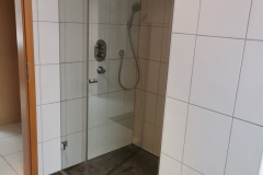 Bodenebene Ganzglasdusche